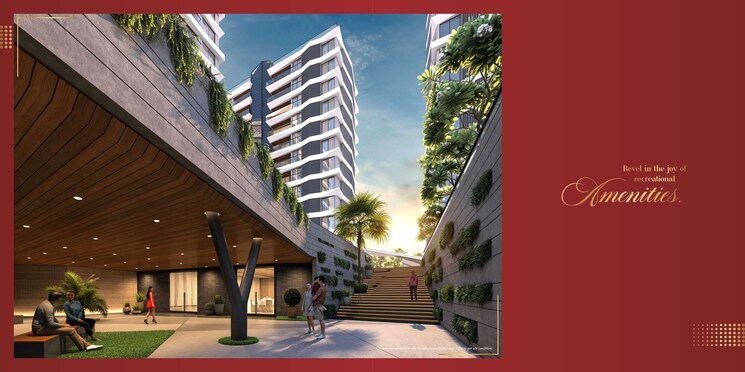 Exterior View, vesu 3 Bedroom 2600 Sq.Ft. Apartment In Vesu Surat 8736405