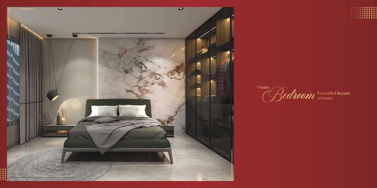 Bedroom, vesu 3 Bedroom 2600 Sq.Ft. Apartment In Vesu Surat 8737420