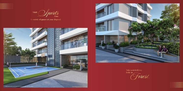 Exterior View, vesu 3 Bedroom 2600 Sq.Ft. Apartment In Vesu Surat 8737420