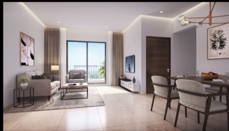 Living Room, majestique-new-friends 3 Bedroom 1156 Sq.Ft. Apartment In Kothrud Pune 8736911