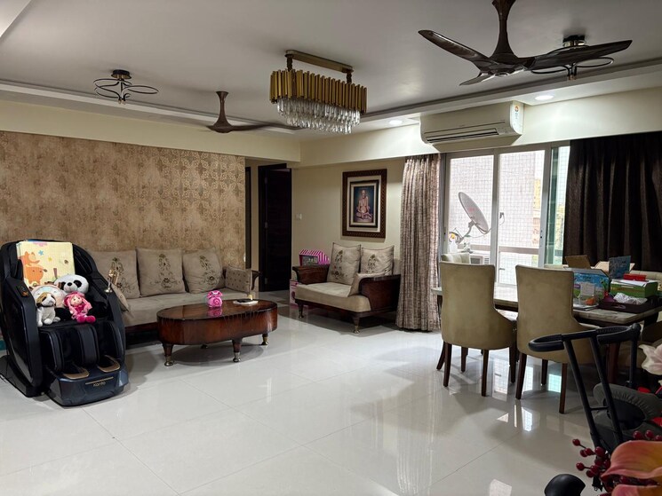 Living Room, rajmudra-chs-samata-nagar 3 Bedroom 1000 Sq.Ft. Apartment In Samata Nagar Thane 8736748