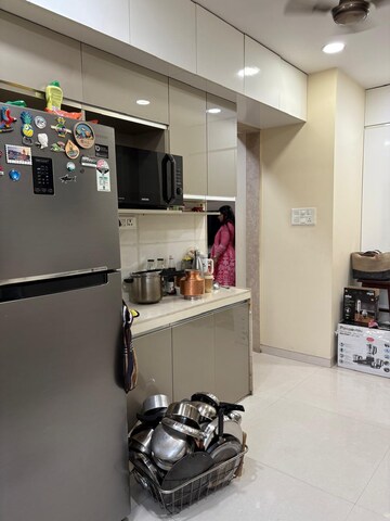 Kitchen in 3 BHK Apartment at Rajmudra CHS Samata Nagar, Samata Nagar – for Rent