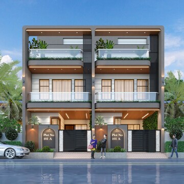 3 BHK Villa – Exterior View View at Chopra Sukhija Vihar, Vaishali Nagar - for Sale