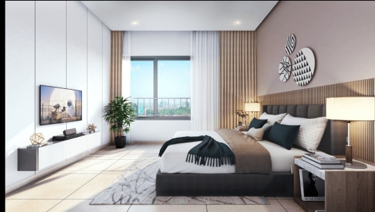 3 BHK + Study Room 1156 Sq.Ft. Apartment in Majestique New Friends