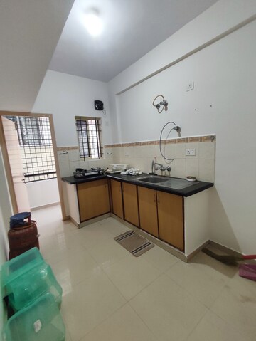 Kitchen in 3 BHK Builder Floor at Btm Layout Stage 2 – for Rent