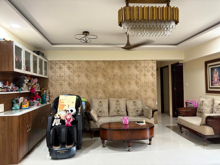 Living Room, rajmudra-chs-samata-nagar 3 Bedroom 1000 Sq.Ft. Apartment In Samata Nagar Thane 8736748