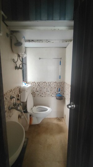 Bathroom in 1 BHK Apartment at Sumit Greendale, Virar West – for Sale