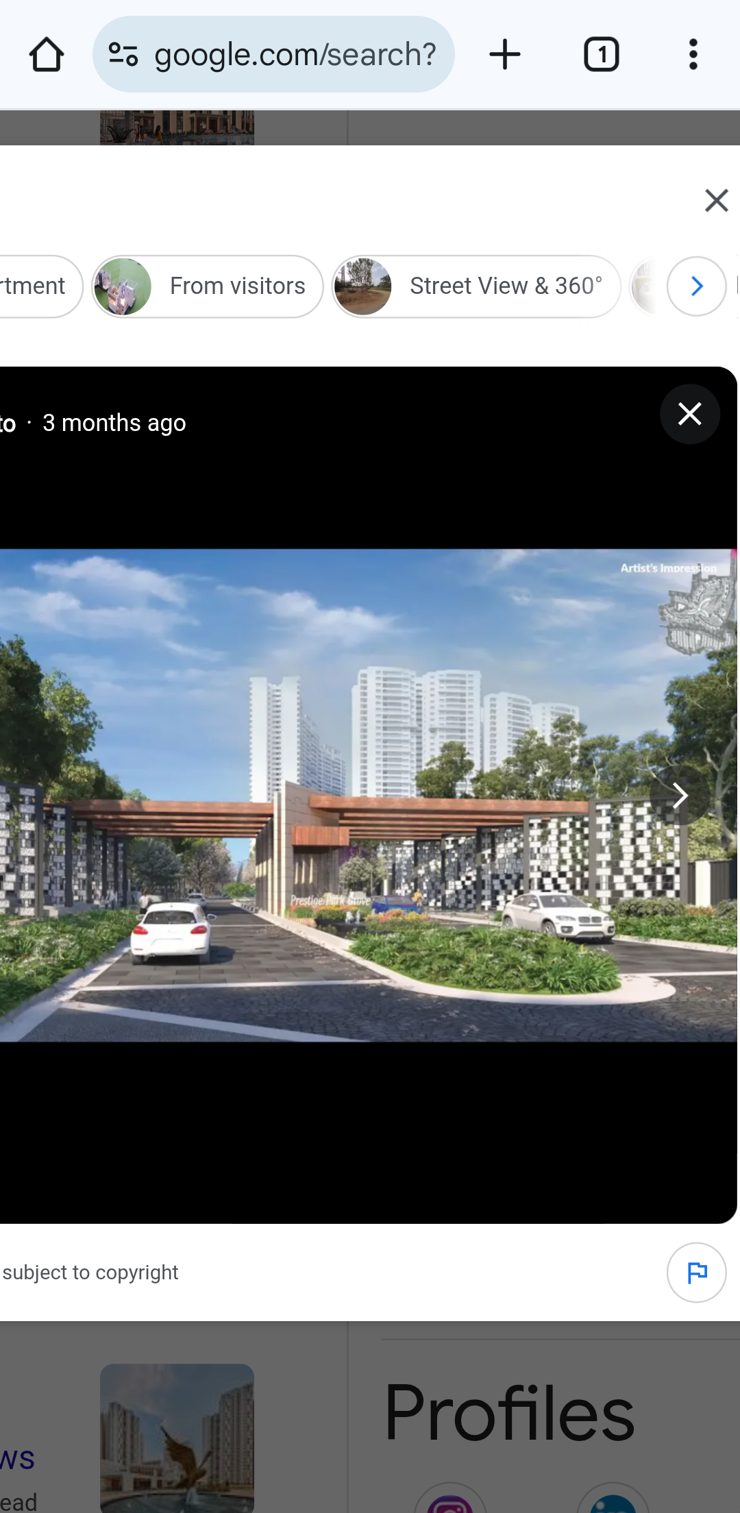 5 BHK Apartment For Sale in Prestige Park Grove