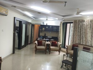 Living Room in 3 BHK Apartment at Nirmal City Of Joy CHS Ltd, Mulund West – for Sale