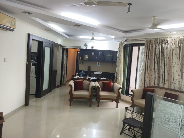 Living Room, nirmal-city-of-joy-chs-ltd 3 Bedroom 960 Sq.Ft. Apartment In Mulund West Mumbai 8737249