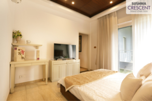 Bedroom in 2 BHK Apartment at Sushma Crescent, Dhakoli – for Sale