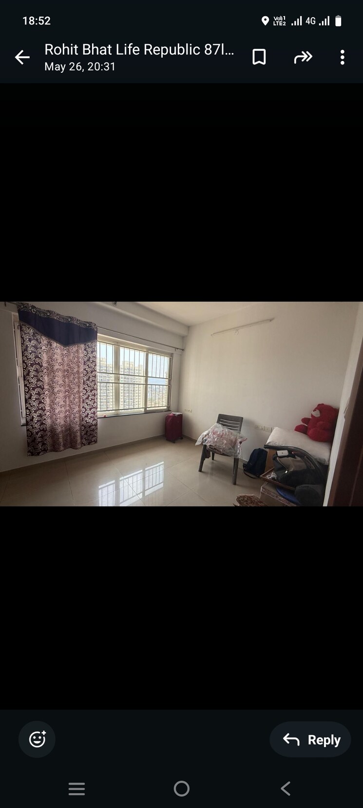 Bedroom, kolte-patil-life-republic 2 Bedroom 1150 Sq.Ft. Apartment In Hinjewadi Pune 8737381