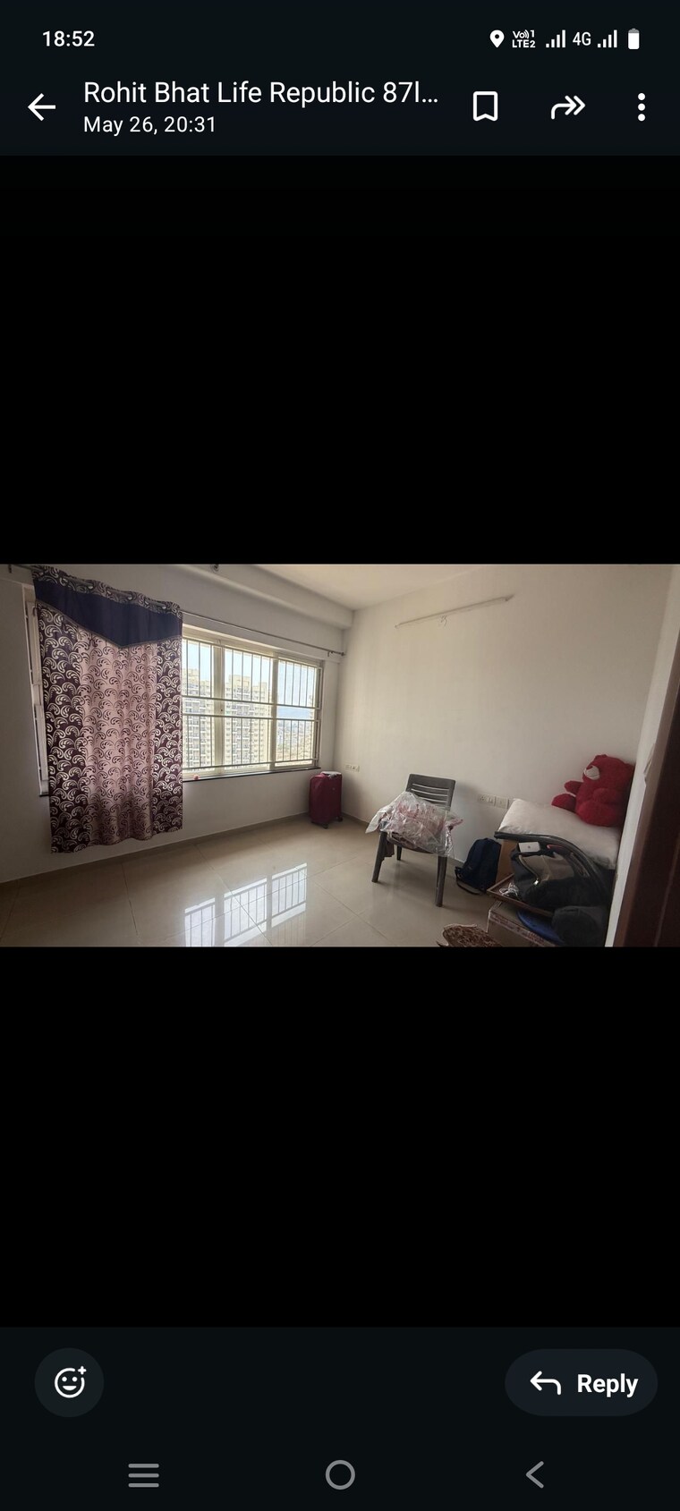 Bedroom, kolte-patil-life-republic 2 Bedroom 1150 Sq.Ft. Apartment In Hinjewadi Pune 8737381