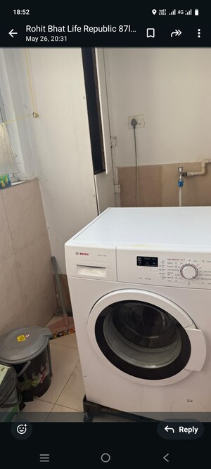 Master Bedroom in 2 BHK Apartment at Kolte Patil Life Republic, Hinjewadi – for Sale