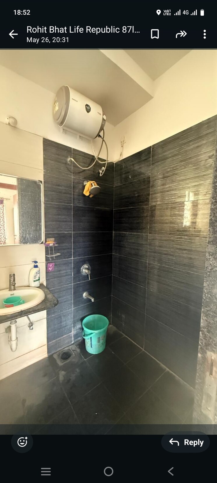 Bathroom, kolte-patil-life-republic 2 Bedroom 1150 Sq.Ft. Apartment In Hinjewadi Pune 8737381