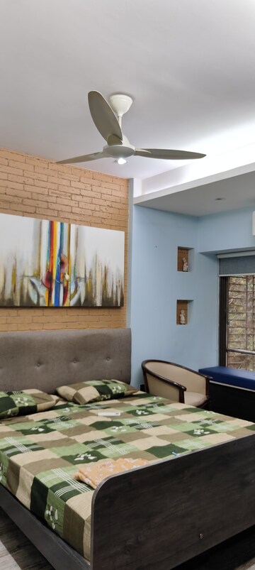 Living Room in 2 BHK Apartment at Oshiwara Mhada, Andheri West – for Rent