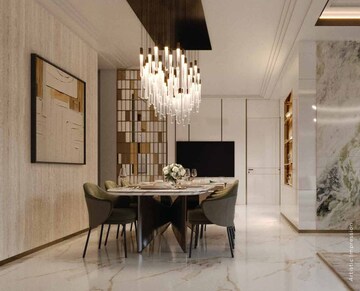Living Room in 3.5 BHK Apartment at Smart World One DXP, Sector 113 – for Sale