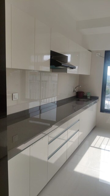 Kitchen in 2 BHK Apartment at Runwal Nirvana, Parel – for Rent