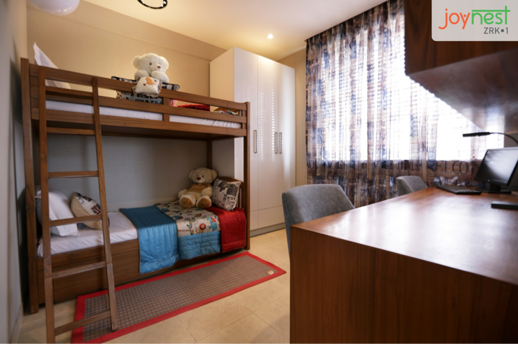 Kitchen, sushma-joynest-zrk 3 Bedroom 1350 Sq.Ft. Apartment In Ghazipur Zirakpur 8737677