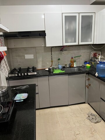 Kitchen in 3 BHK Apartment at Oberoi Realty Esquire, Goregaon East – for Rent