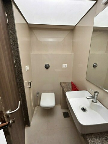 Bathroom in 3 BHK Apartment at JP Decks, Goregaon East – for Rent