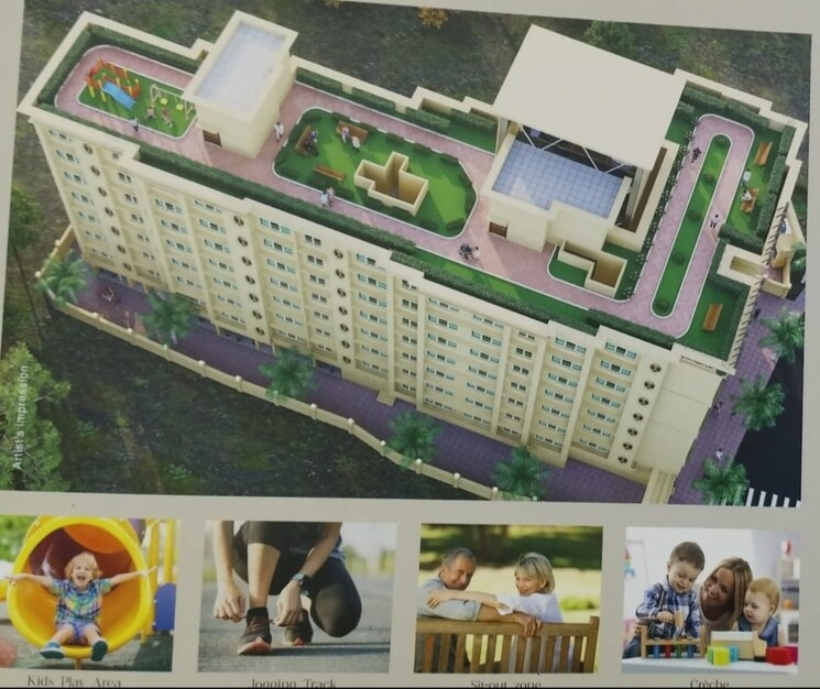 Exterior View, pushpanjali-heights 1 Bedroom 392 Sq.Ft. Apartment In Owale Thane 8738065