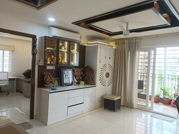 Living Room in 3 BHK Apartment at Aparna Serene Park, Kondapur – for Rent