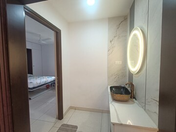 Bathroom in 3 BHK Apartment at Aparna Serene Park, Kondapur – for Rent