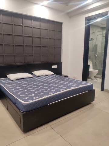Bedroom in 1.5 BHK Builder Floor at Sushant Vyapaar Kendra, Sector 43 – for Rent