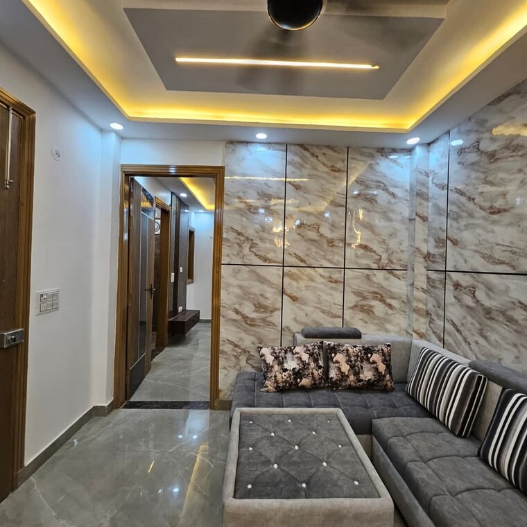 Living Room, sa-homes-i 2.5 Bedroom 560 Sq.Ft. Builder Floor In Uttam Nagar Delhi 8738147