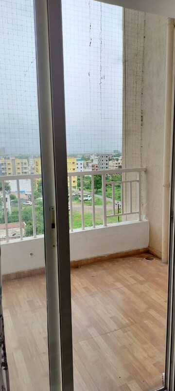 Balcony in 1 BHK Apartment at Venkatesh Oxy Evolve, Wagholi – for Rent