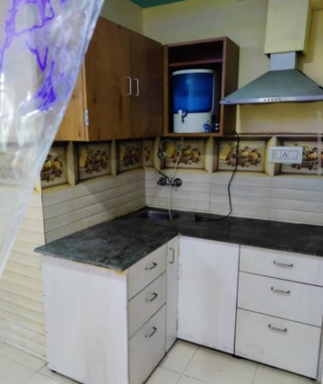 Kitchen in 1 BHK Villa at Aliganj – for Rent