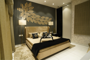 Bedroom in 3 BHK Apartment at Malwa Escon Primera, International Airport Road – for Sale