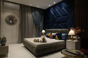 Bedroom in 3 BHK Apartment at Malwa Escon Primera, International Airport Road – for Sale