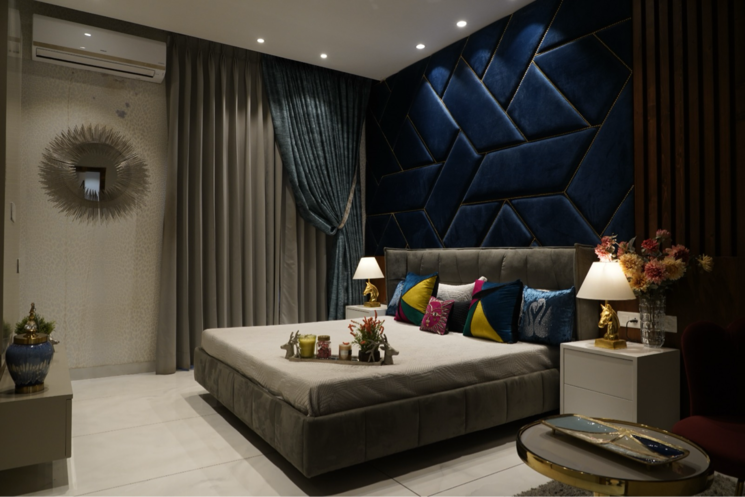 Bedroom, malwa-escon-primera 3 Bedroom 2050 Sq.Ft. Apartment In International Airport Road Zirakpur 8738267