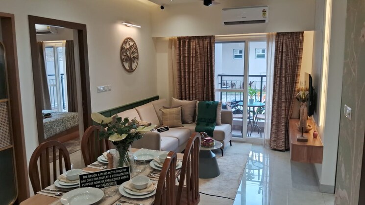 Living Room, sowparnika-rhythm-of-rain 3 Bedroom 1277 Sq.Ft. Apartment In Whitefield Bangalore 8737354