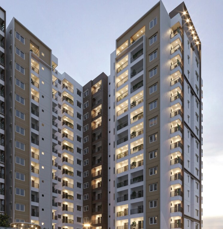 Exterior View, sowparnika-rhythm-of-rain 3 Bedroom 1277 Sq.Ft. Apartment In Whitefield Bangalore 8737354