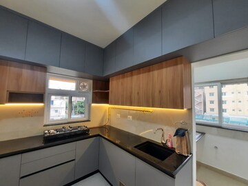 Kitchen in 3 BHK Apartment at Salarpuria Sattva Exotic, Kogilu – for Rent