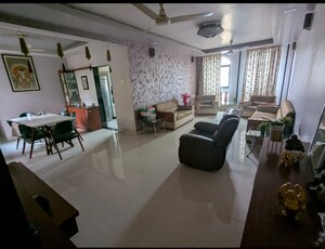 Living Room in 4 BHK Apartment at Nyati Estate, Mohammadwadi – for Sale