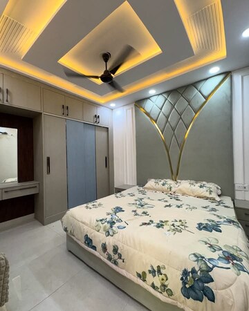 Bedroom in 2 BHK Builder Floor at Mahavir Enclave 1 – for Sale