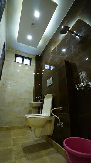 Bathroom in 3.5 BHK Builder Floor at SA HOMES I, Uttam Nagar – for Sale