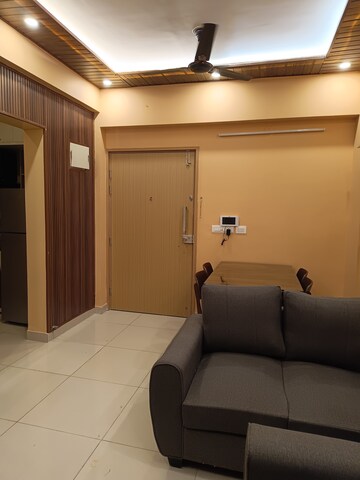 Living Room in 2 BHK Apartment at Godrej Seven, Joka – for Rent