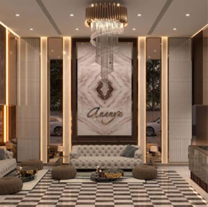 Living Room in 6+ BHK Penthouse at Anaya Apartment, Juhu – for Sale