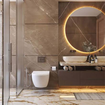 Bathroom in 6+ BHK Penthouse at Anaya Apartment, Juhu – for Sale