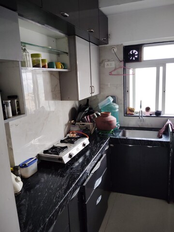 Kitchen in 1 BHK Apartment at Shraddha Pinnacle, Vikhroli East – for Rent