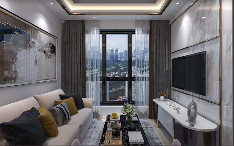 Kitchen, sumer-prime 2 Bedroom 535 Sq.Ft. Apartment In Lower Parel Mumbai 8738396