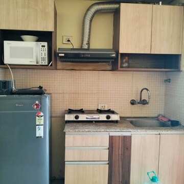 Kitchen in Studio Apartment at Supertech Ecociti, Sector 137 – for Rent
