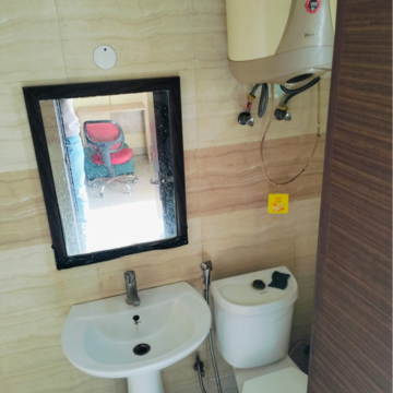 Bathroom in Studio Apartment at Supertech Ecociti, Sector 137 – for Rent