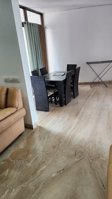 Living Room in 4 BHK Apartment at Prahlad Nagar – for Rent