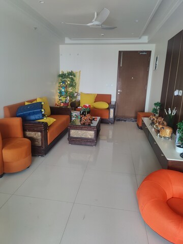 Living Room in 3 BHK Apartment at Prestige Tranquil, Kokapet – for Rent